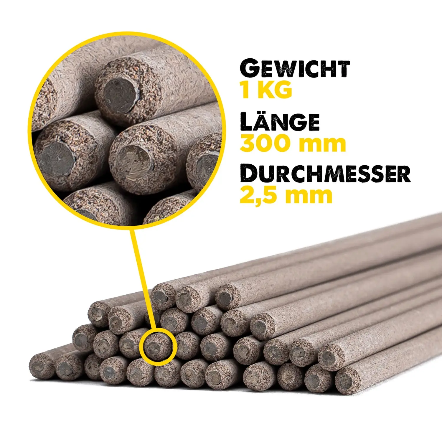 1 kg elektrody spawalnicze otulone – stal nierdzewna 308L – 300 x 2,5 mm - obrazek 2